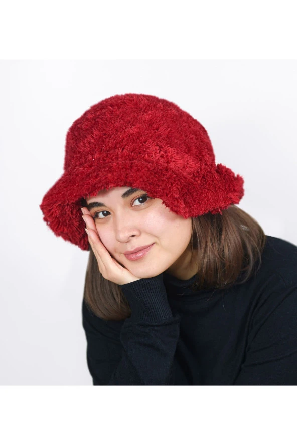 Peluş Bucket Şapka ürün görseli 1