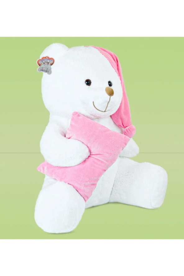 Yastıklı Uyku Arkadaşı 80cm Peluş Ayıcık ürün görseli 1