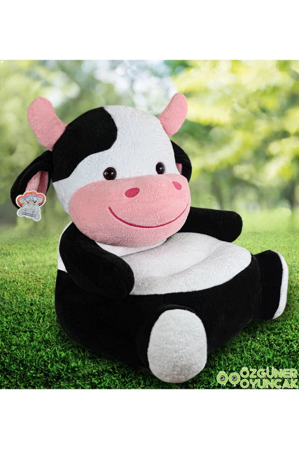 Inek Pelüş Bebek Çocuk Koltuğu ürün görseli 1