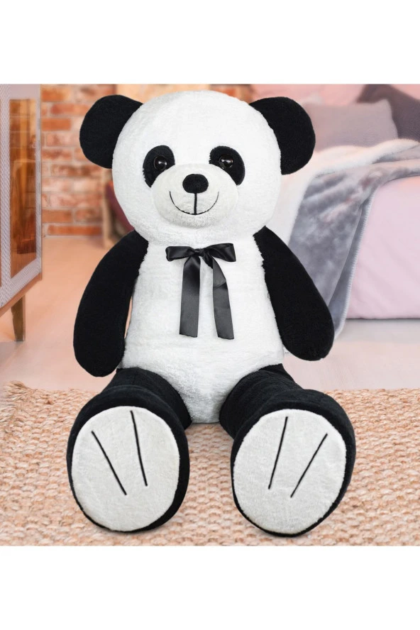 140 Cm Papyonlu Panda (%100 YERLİ) - Resim 2