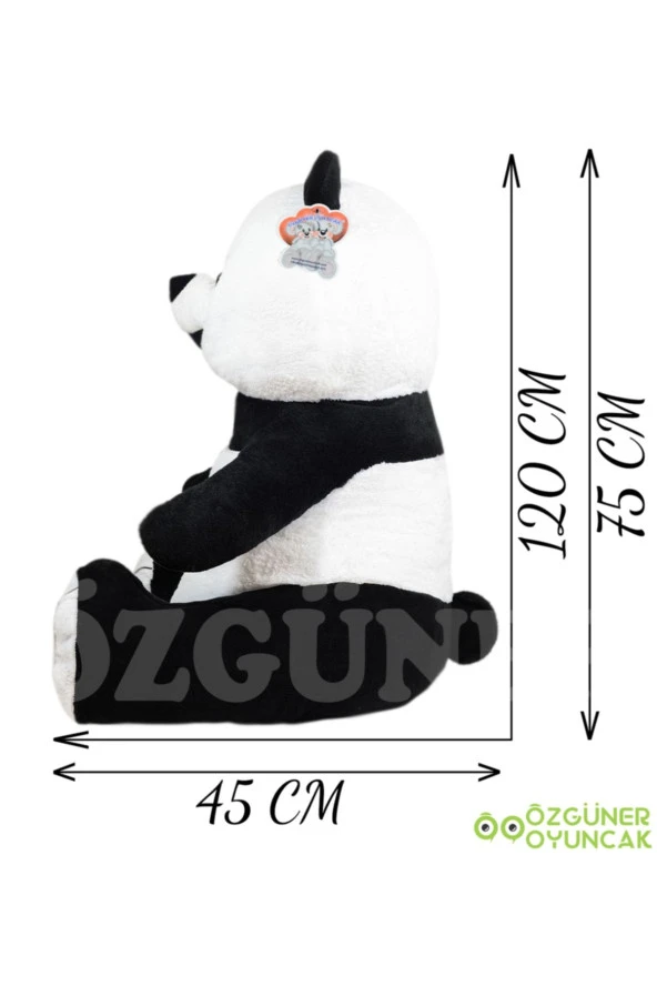 Sevimli Panda No 3 120 CM - Resim 3