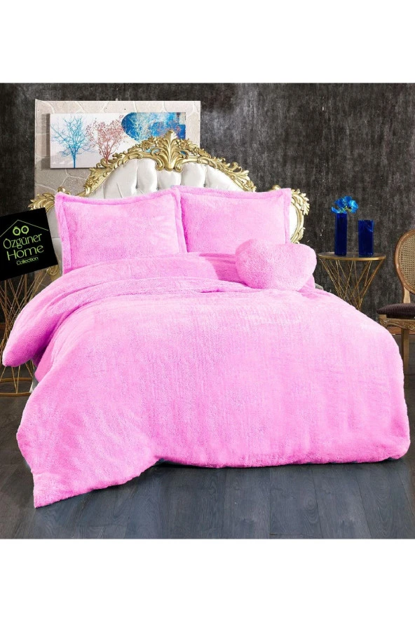 Çift Kişiliki Peluş Nevresim Seti ürün görseli 1