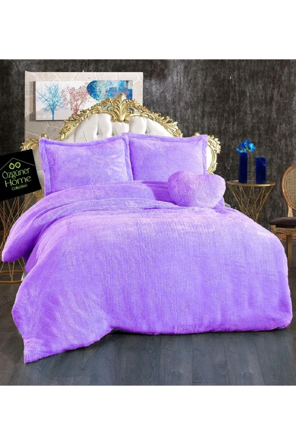 Çift Kişiliki Peluş Nevresim Seti ürün görseli 1