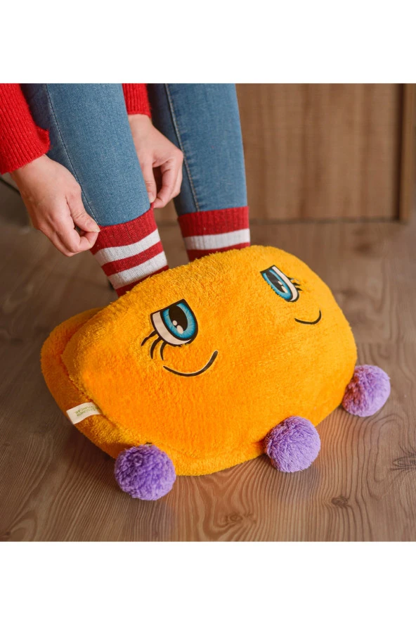 Peluş Ayak Isıtıcısı,panduf,terlik ürün görseli 1