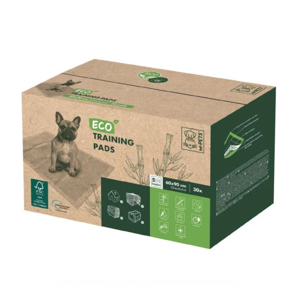 10122299 M-Pets Eco Yavru Köpek Çiş Eğitim Pedi 60x90cm 30 Lu ürün görseli 1