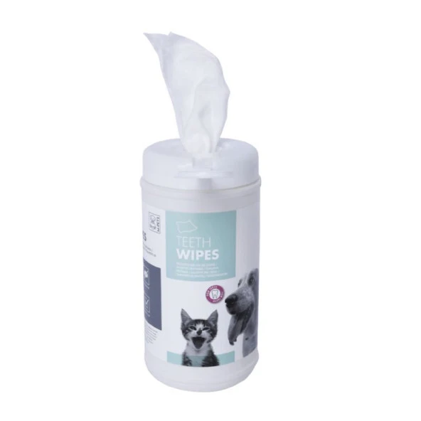 60100801 M-Pets Kedi Köpek Diş Temizleme Mendili 40 Lı ürün görseli 1