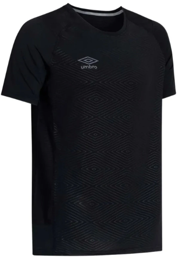 Umbro Bisiklet Yaka Spor T-shirt TF0167 Siyah ürün görseli 1