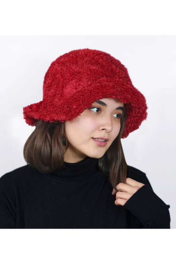 Peluş Bucket Şapka - Resim 2