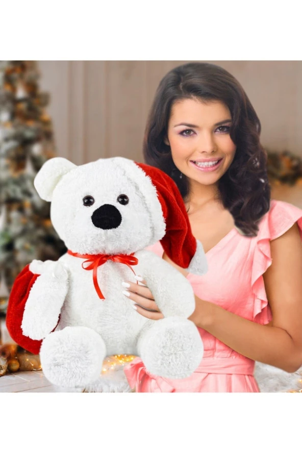 Pandanke 55 Cm Noel Baba Ayıcığı (%100 Yerli) - Resim 2
