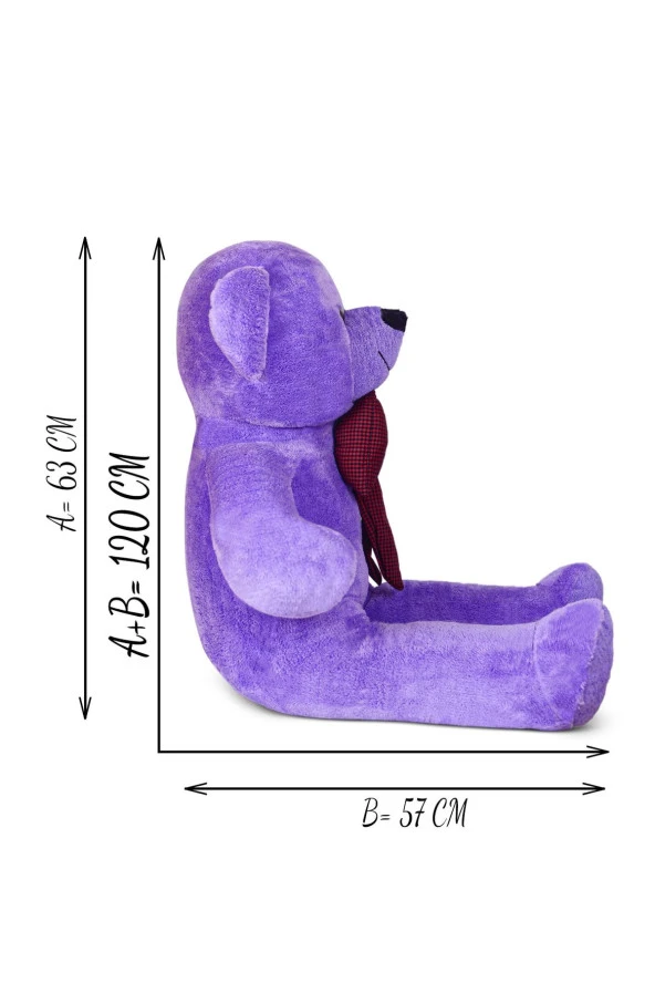 120 Cm Papyonlu Büyük Ayıcık (%100 Yerli) ürün görseli 1