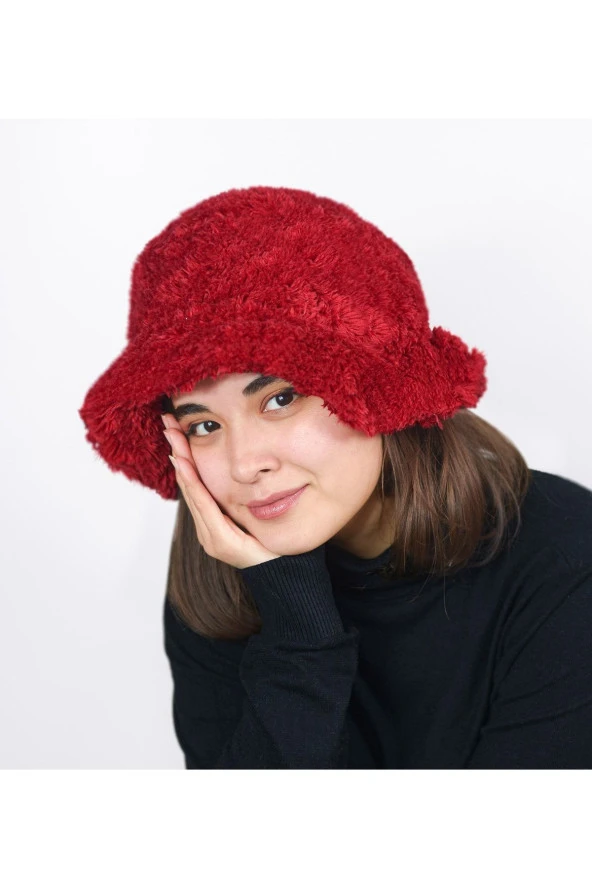 Peluş Bucket Şapka ürün görseli 1