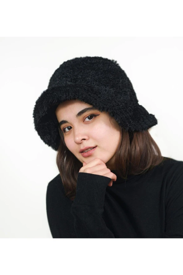 Peluş Bucket Şapka - Resim 2