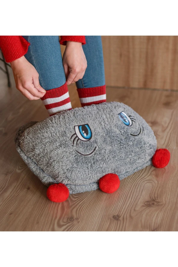 Peluş Ayak Isıtıcısı,panduf,terlik ürün görseli 1