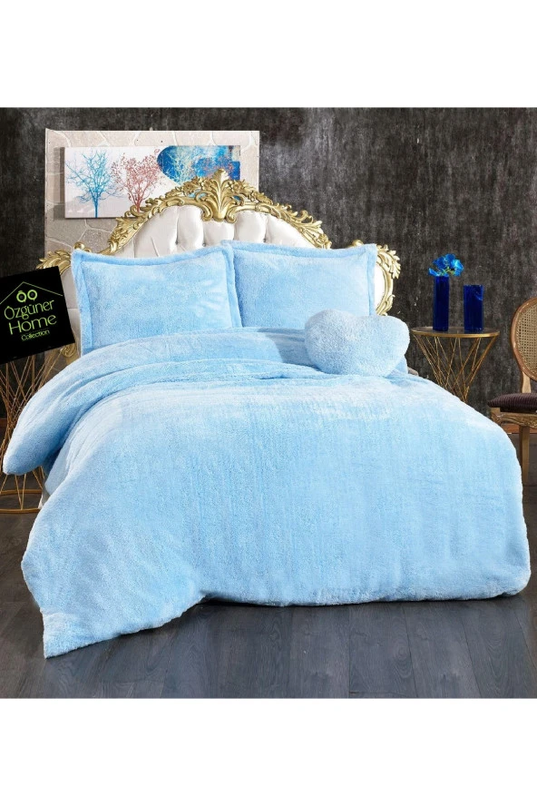 Çift Kişiliki Peluş Nevresim Seti ürün görseli 1