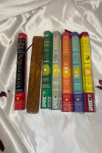 Çubuk Tütsü Seti 120 adet Feng Shui 5 Element Meditasyon ürün görseli 1