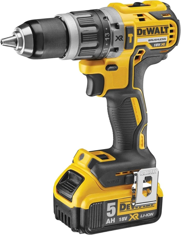 Dewalt DCD796P2 18 V Çift Akülü 5 Ah Darbeli Matkap ürün görseli 1