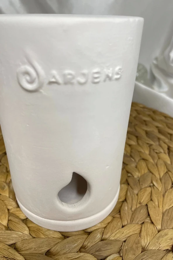 Palo Santo Doğal Tütsülük Buhurdanlık Beyaz Buhardanlık ürün görseli 1