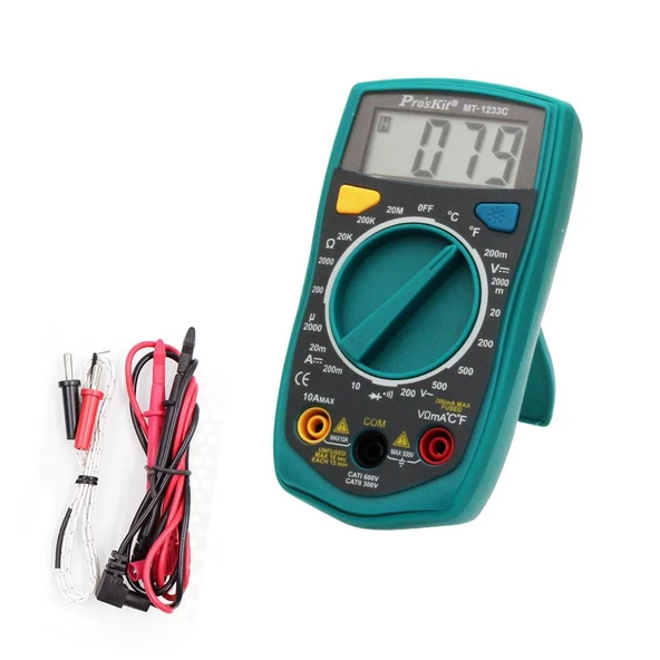 Proskit Mt-1233C Multimetre Ölçü Aleti Dijital ürün görseli 1