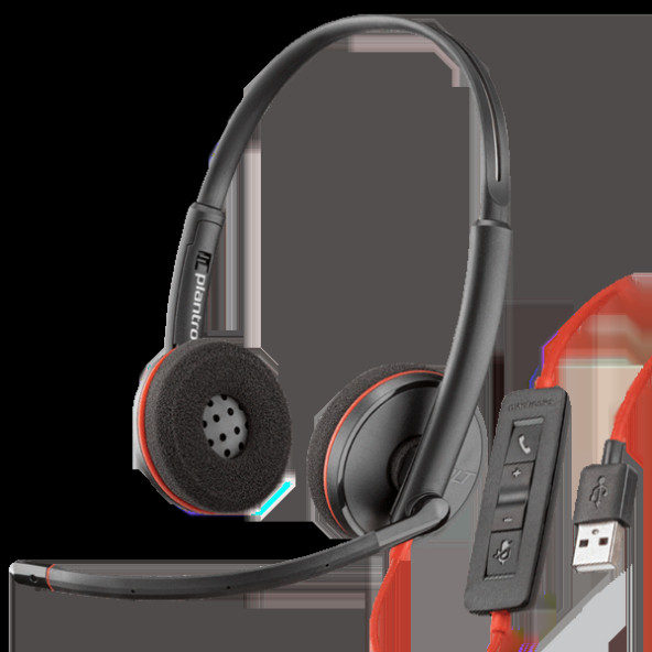Plantronics Blackwire 3220 Çift Taraflı Taçlı Kablolu USB-A Kulaklık ürün görseli 1