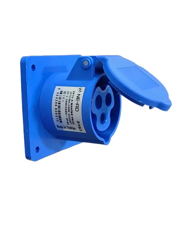 Ne-Ad 3x16A Makina Prizi CEE Norm ürün görseli 1