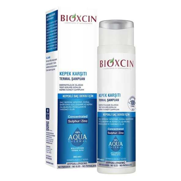 Bioxcin Aqua Thermal Kepek Karşıtı Şampuan 300 ml ürün görseli 1