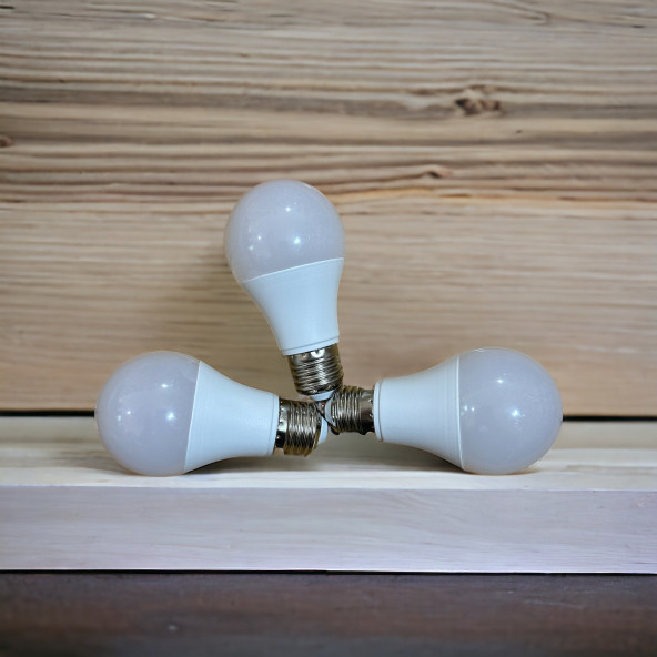 3 ADET 10 WATT BEYAZ IŞIK LED AMPUL - Resim 3