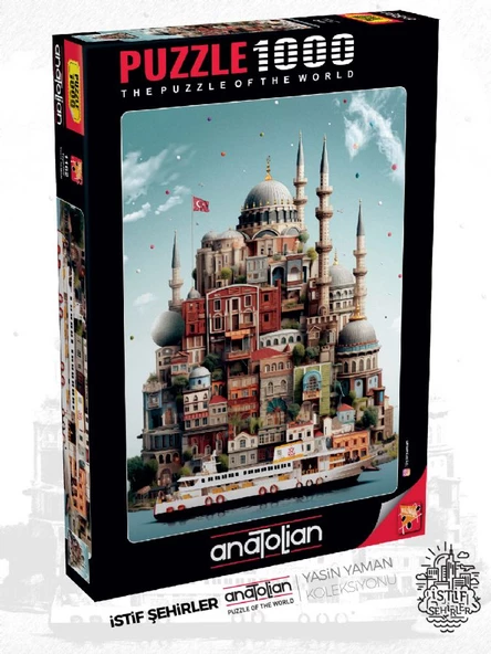 Anatolian 1000 Parça Tophane Puzzle - Yasin Yaman ürün görseli 1