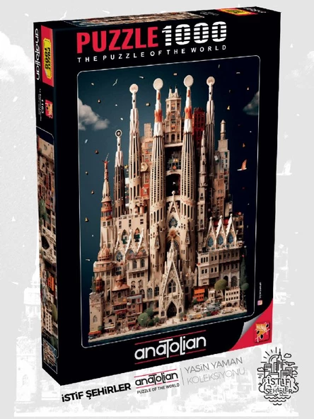 Anatolian 1000 Parça Sagra Da Familia Puzzle - Yasin Yaman ürün görseli 1