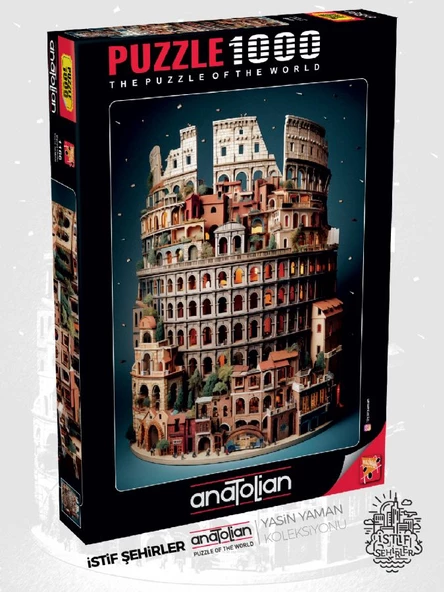 Anatolian 1000 Parça Colesseum Puzzle - Yasin Yaman ürün görseli 1