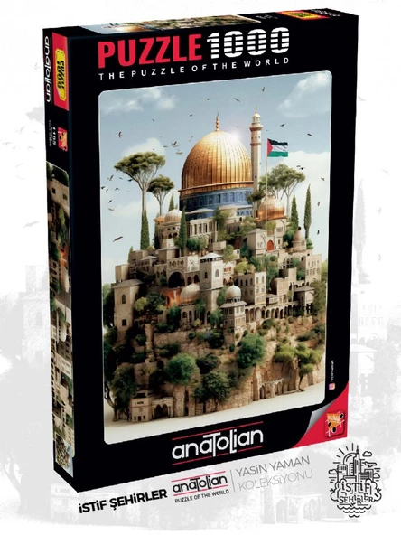 Anatolian 1000 Parça Kudüs Puzzle - Yasin Yaman ürün görseli 1