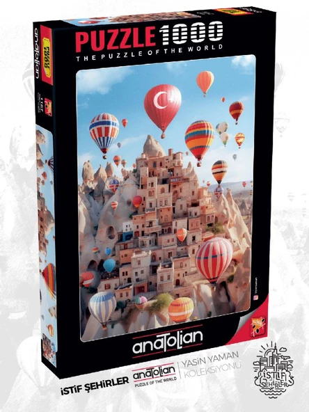 Anatolian 1000 Parça Kapadokya Puzzle - Yasin Yaman ürün görseli 1