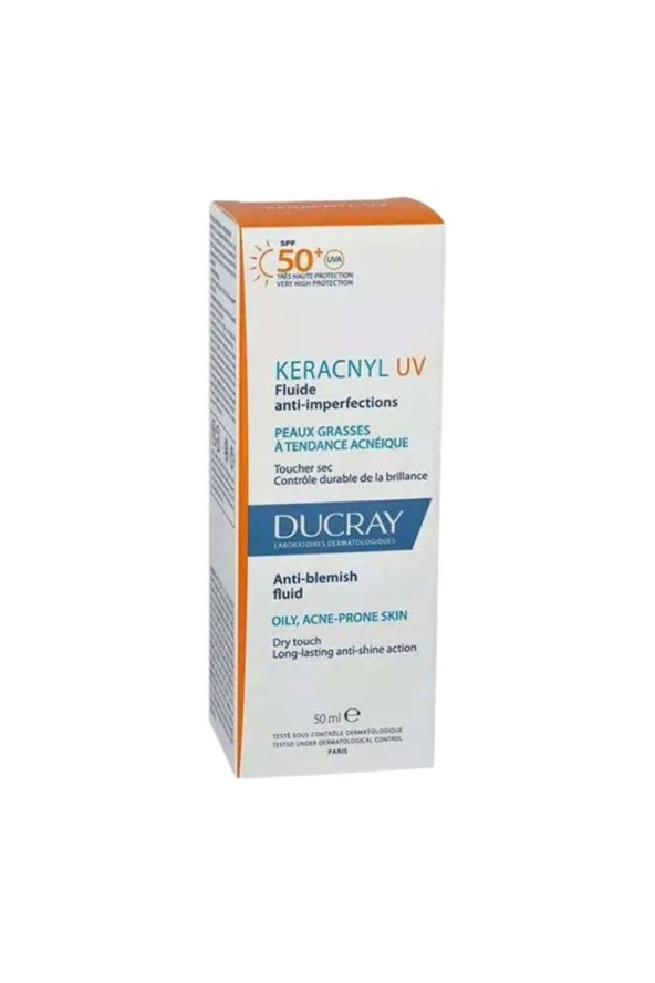 DUCRAY Keracnyl Uv Spf50 Anti-blemish Fluide 50 ml - Resim 2