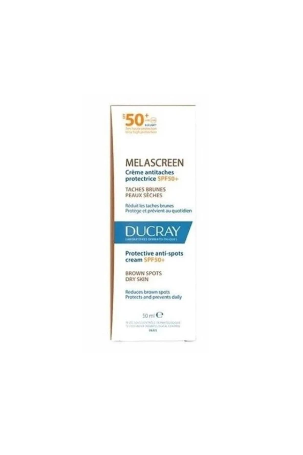 DUCRAY Melascreen Protective Anti-spot Cream Spf50+ Leke Eğilimli Ve Kuru Ciltler Için Güneş Koruyuc ürün görseli 1