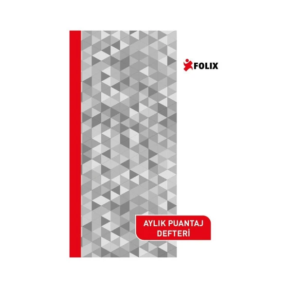 Folix FLX-640012 14x20 Aylık Puantaj Defteri ürün görseli 1