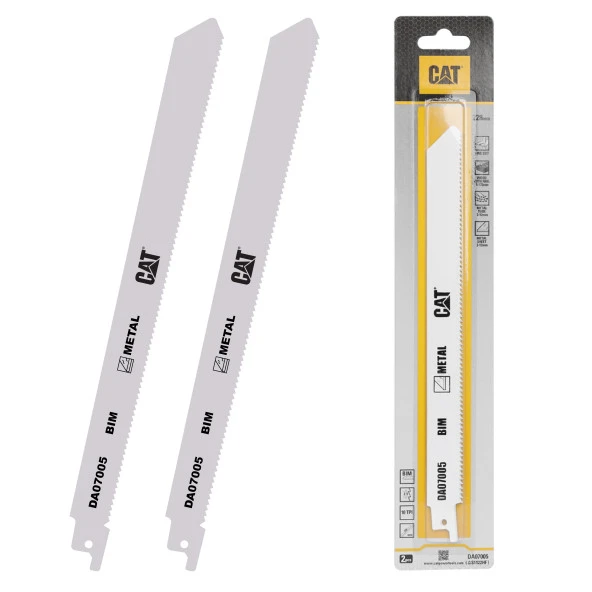 CAT DA07005 228mm 2 Parça Profesyonel Metal/Çivili Ahşap Kesme Tilki Kuyruğu Testere Ucu ürün görseli 1