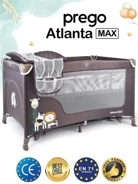 Prego Atlanta Max Oyun Parkı 70x120 Bej 8056 ürün görseli 1