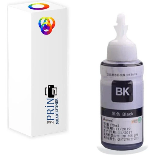 PlusPrint Epson L200 Uyumlu Siyah Muadil Mürekkep 70 ml ürün görseli 1