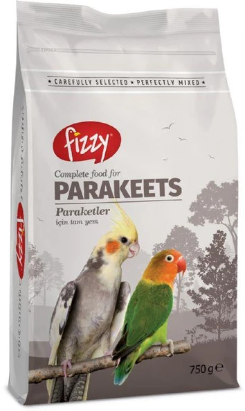 Fizzy Paraket Küçük Papağan Kuş Yemi 750 gr ürün görseli 1