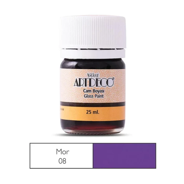 ARTDECO 030A CAM BOYASI 08 MOR 25ml ürün görseli 1