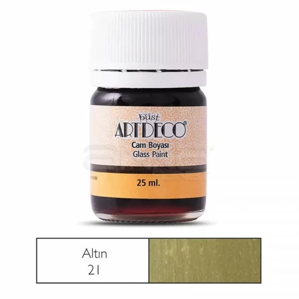 Artdeco Cam Boyası 25ml Altın ürün görseli 1