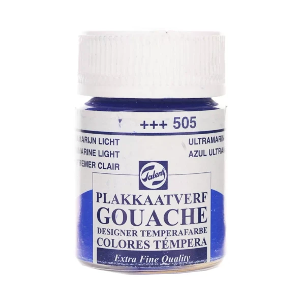 Talens Guaj Boya 16 ml Ultramarine Light 505 ürün görseli 1