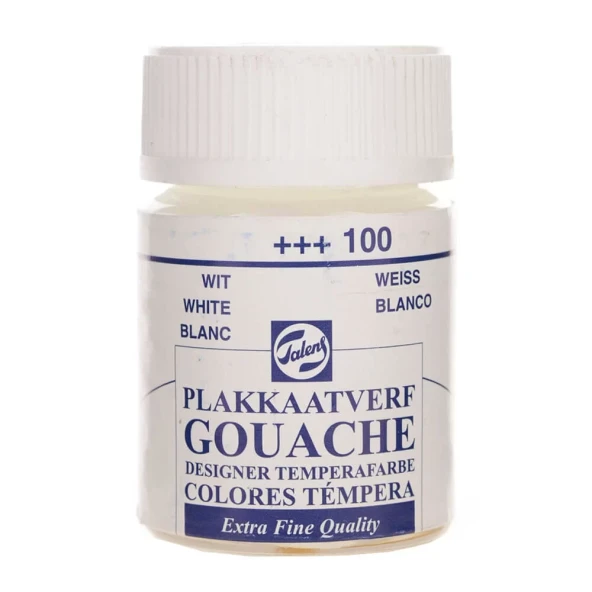 Talens Guaj Boya 16 ml White 100 ürün görseli 1