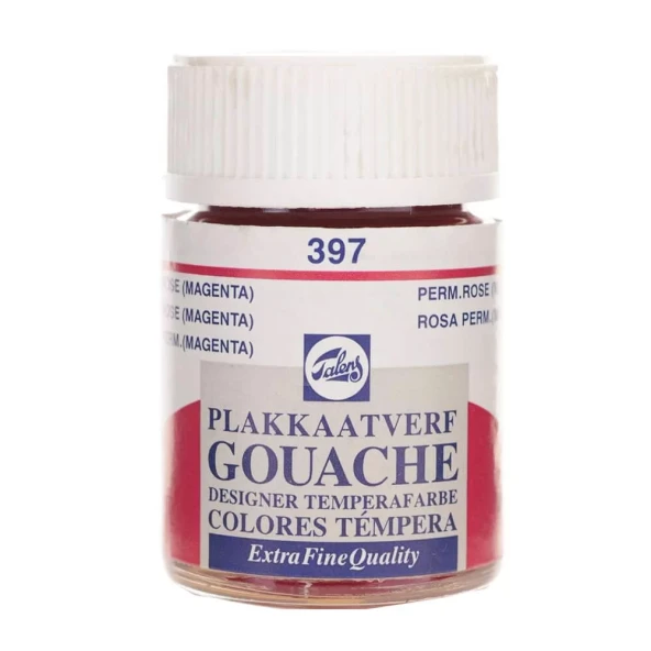 Talens Guaj Boya 16 ml Permanent Rose 397 ürün görseli 1