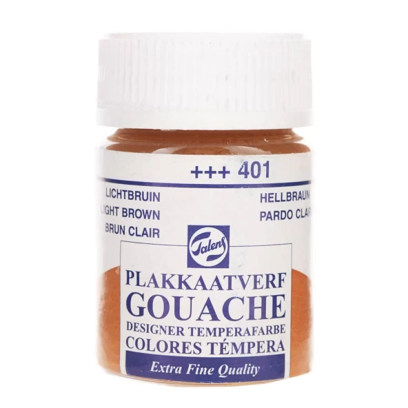 Talens Guaj Boya 16 ml Light Brown 401 ürün görseli 1