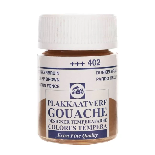 Talens Guaj Boya 16 ml Deep Brown 402 ürün görseli 1