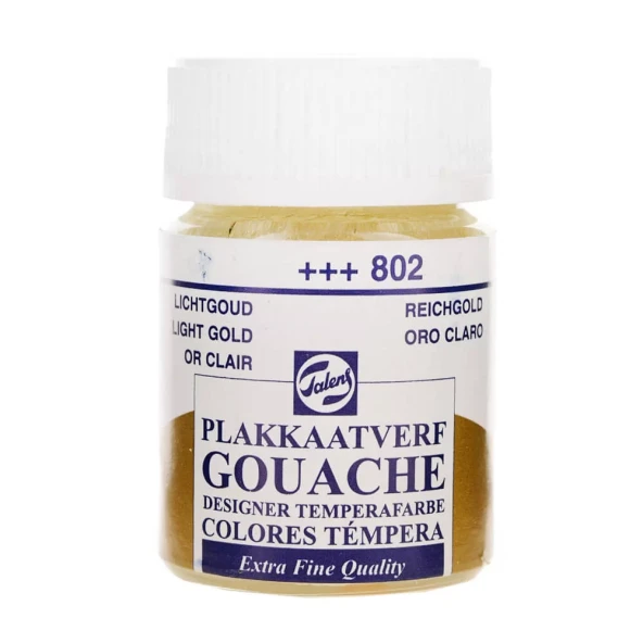 Talens Guaj Boya 16 ml Light Gold 802 ürün görseli 1