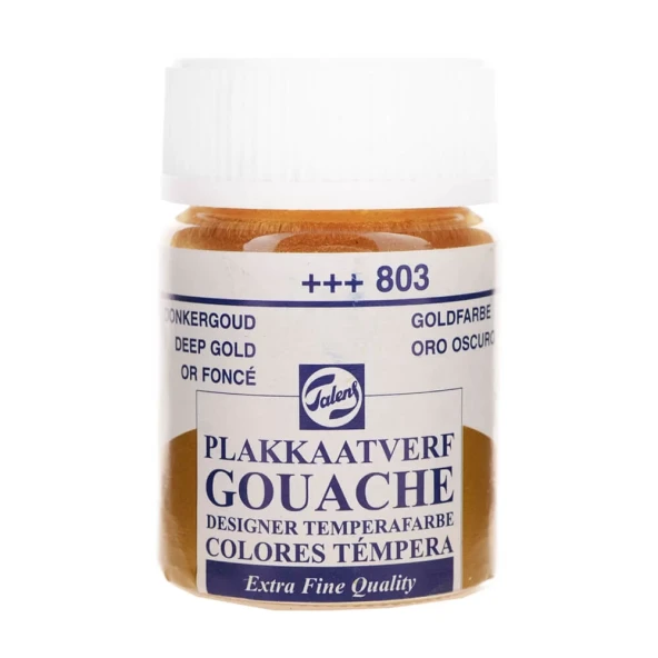 Talens Guaj Boya 16 ml Deep Gold 803 ürün görseli 1