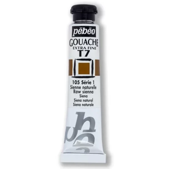 Pebeo Extrafine T7 Guaj Boya 20ml Seri:1 105 Raw Sienna ürün görseli 1