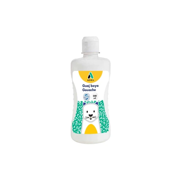 Adel Guaj Boya 500 ml Beyaz - Resim 2