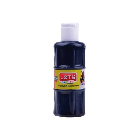 Lets Guaj Boya 100 ml Siyah ürün görseli 1